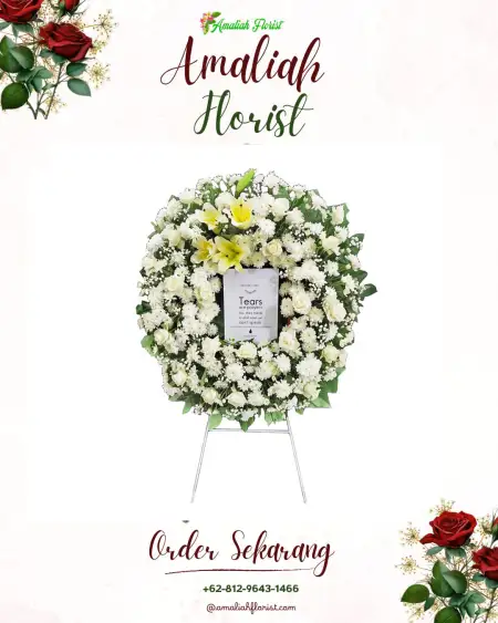 Krans Bunga Duka Lebung Bandung